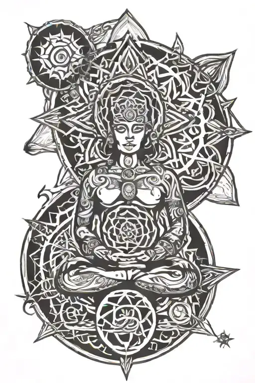 Meditation Chakra Symbols