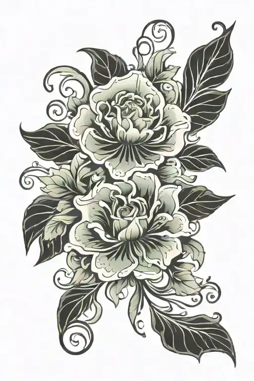 Art Nouveau Patterns With A Floral Patterns