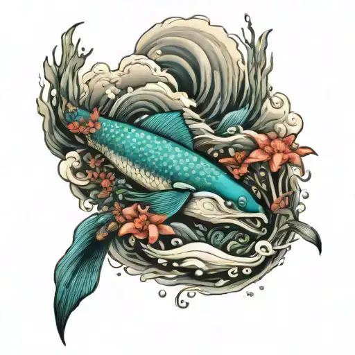 Diving Ocean Sea Sleeve