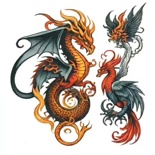 Dragon And Phoenix