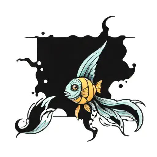 Star Butterfly Fish Transforming