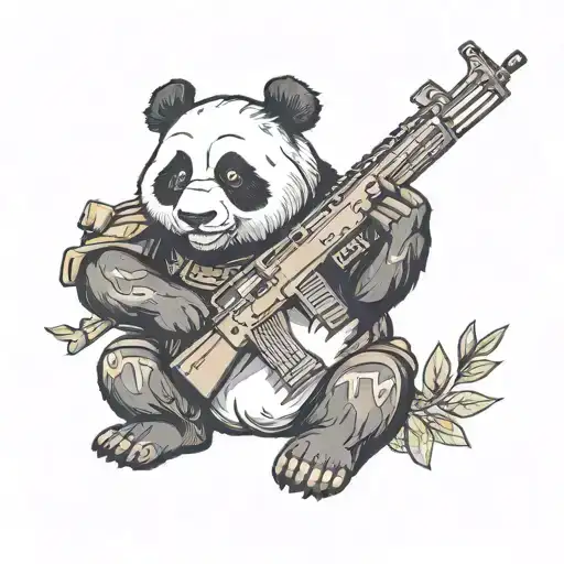 Panda With M240