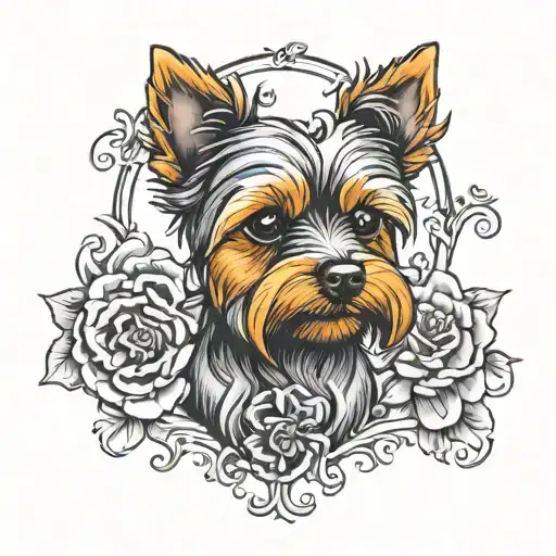 Yorkie Dog