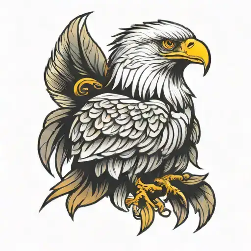 Symbol Of A Beast Eagle