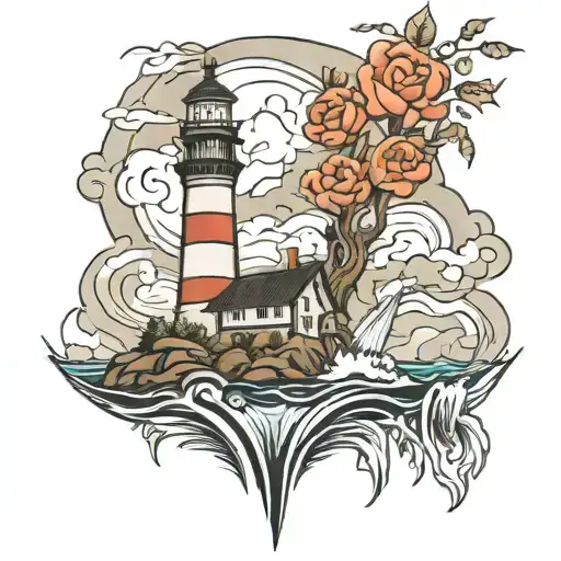 Portland Lighthouse Standing Tall