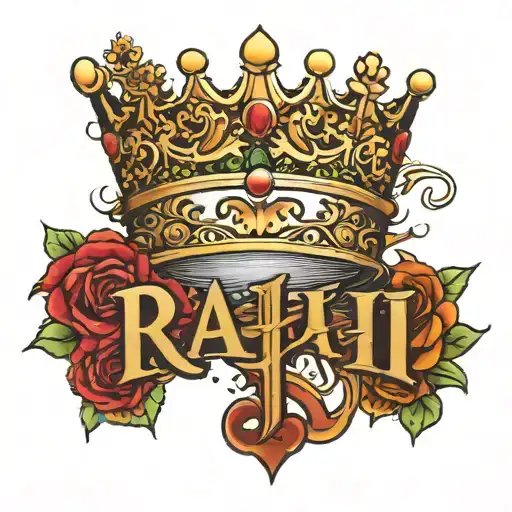 Rai Last Name With R Having A Crown