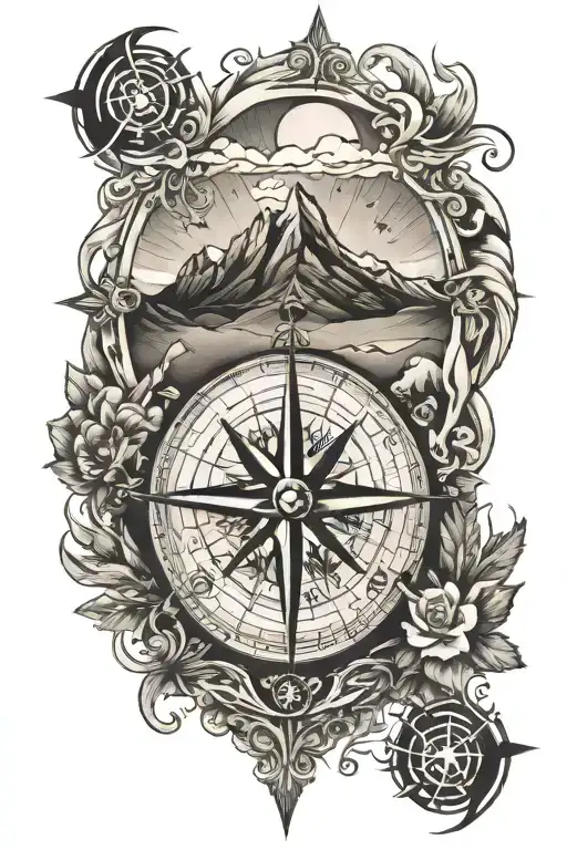 Compass Mountain Range