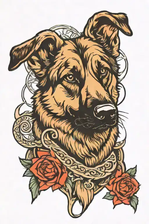 Scorpio German Shepherd