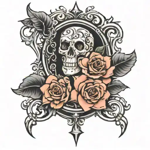 A Tattoo That Has To Do With Life And That You Should Have Faith In God On My Calves In Black