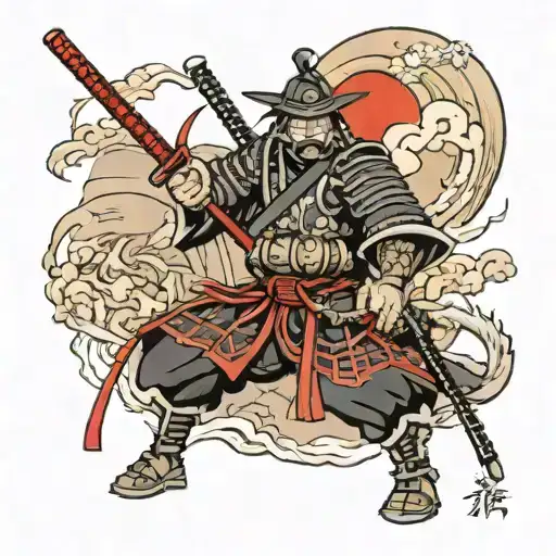 Japanese Ronin Samurai
