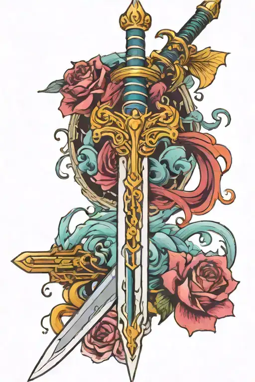 Long Sword With Aura