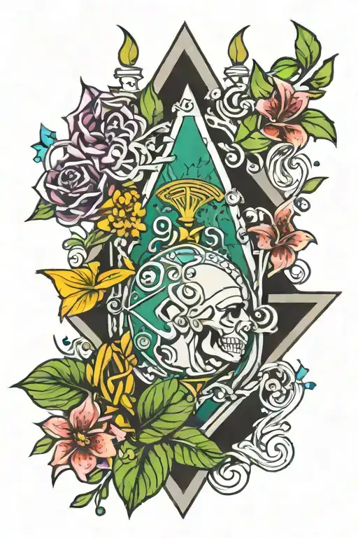 Martinique And Diamond Rock Inspired