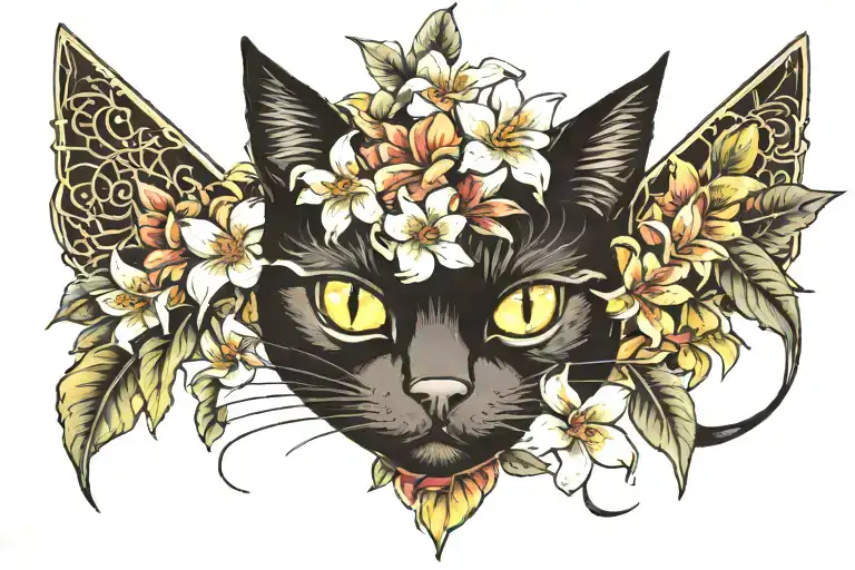 Black Cat Plumerias