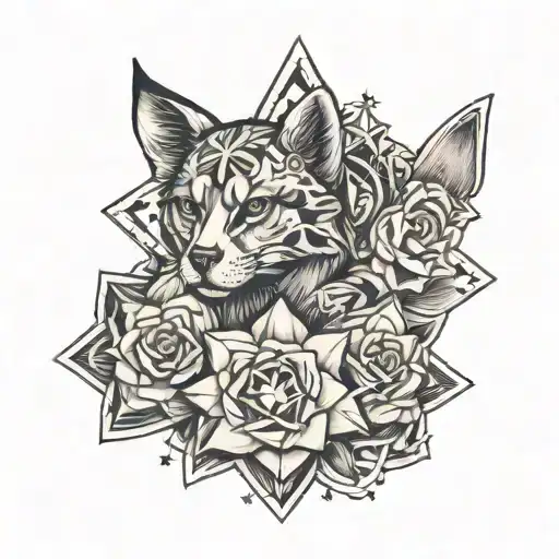 H And Paw Print And Star