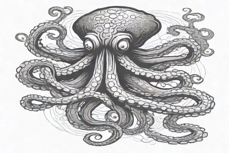 Octopus Tentacles Coming