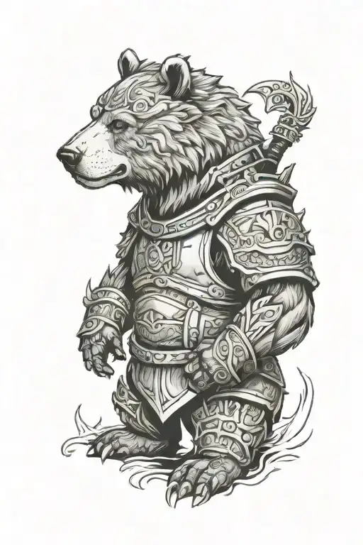 Warrior Bear Armor Holding