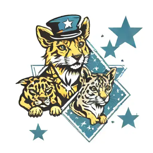 H And Paw Print And Star