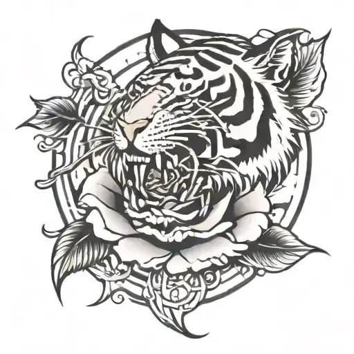 Clock Rose Tiger