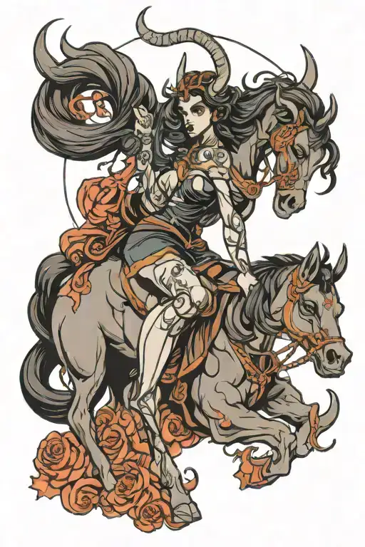 Evil Centaur Girl