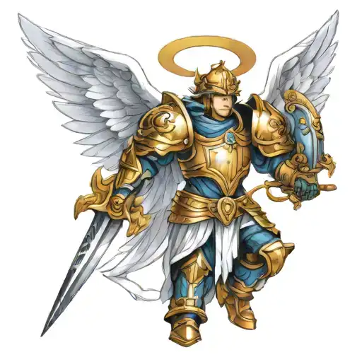 Angel And Armor