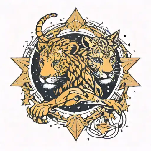 Leo And Cancer Constellation