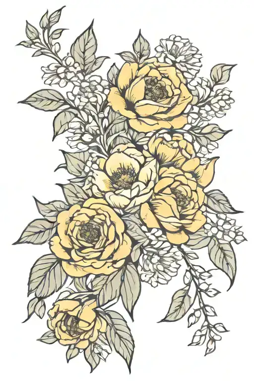 Birth Month Flower Bouquet