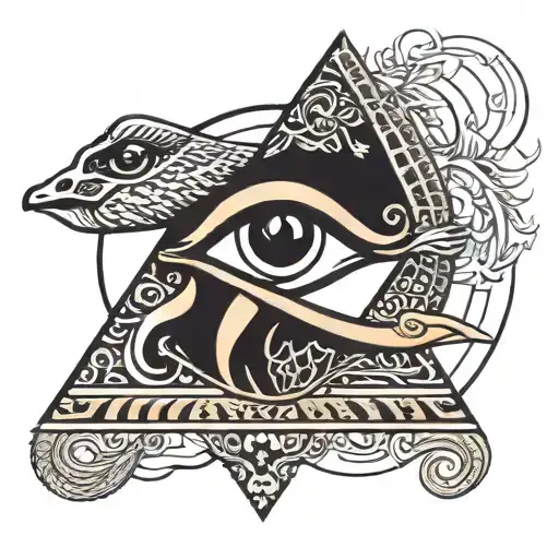Eye Of Horus Pyramid Wild Animal