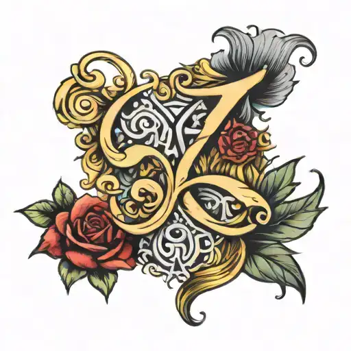 Numerals Xxviii And Gemini Symbol