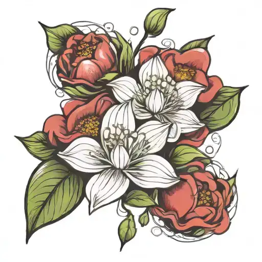 July And April Birth Flower