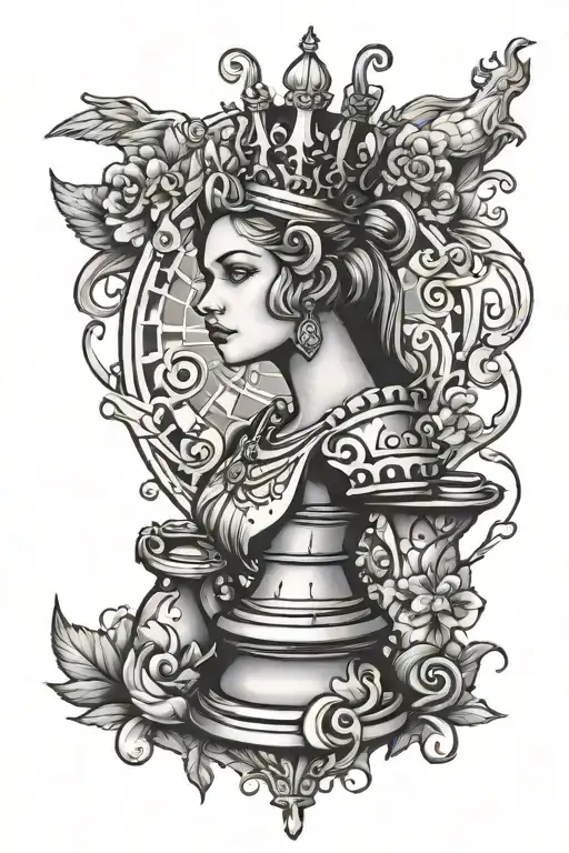 Queen Chess Piece