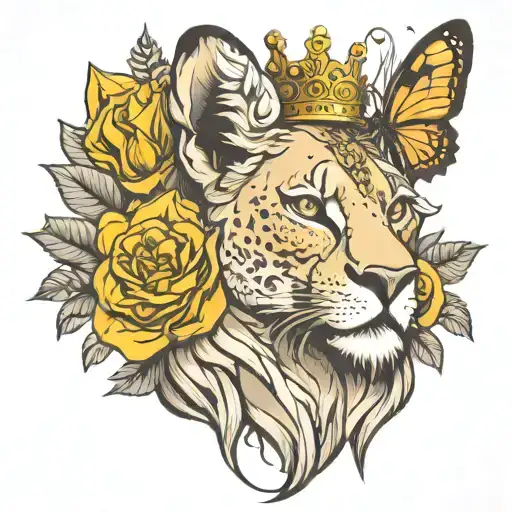 Lioness Crown Butterfly