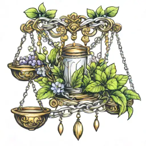 Libra Nature Chains Wrapped