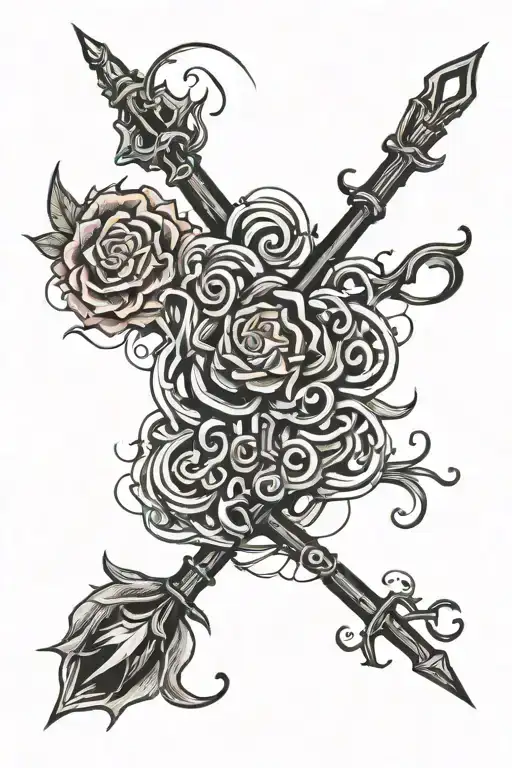 Text And Thin Black Line