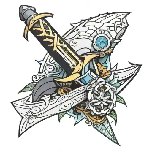 Thorfins Dagger With Cowboy Bebop Mixed In