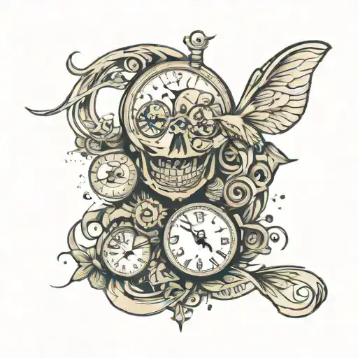 Money And Time Piece