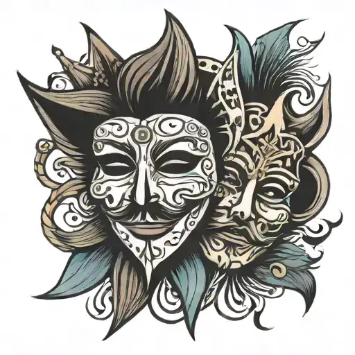 Square And Compass Theatre Masks