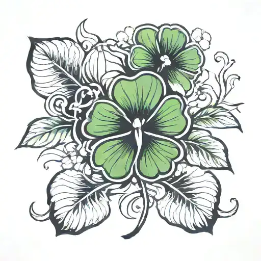 Tropical Leaf Clover