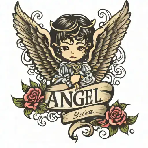 Name With Angel Wings