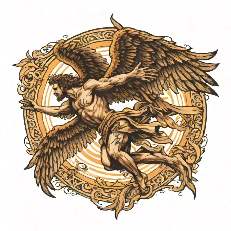 Icarus Falling From The Sun