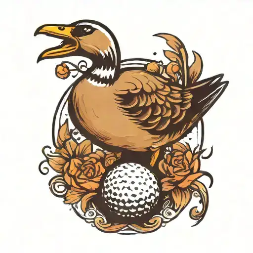 Goose Golf Ball