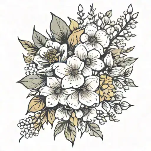 Birth Flower Bouquet