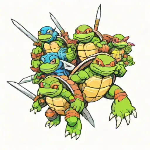 Pokemon Ninja Turtles