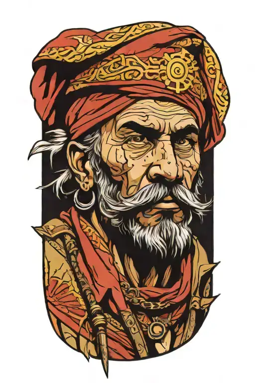 Cloth War Gunman Kurdish