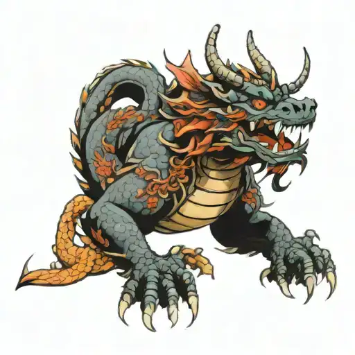 Yukuza Dragon Wrapped