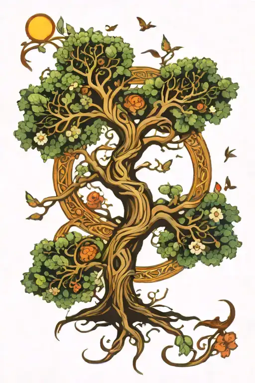 Tree Of Life Intertwined