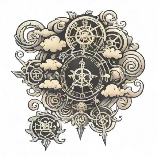 Money Success Clouds Darkness Time Sacrifice Symbol