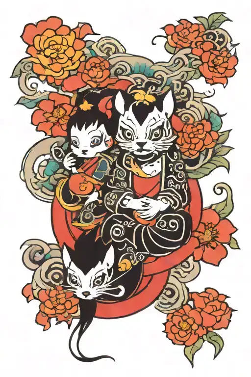 Chinese Print Family