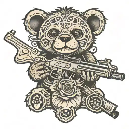 Grateful Dead Bear Rifle
