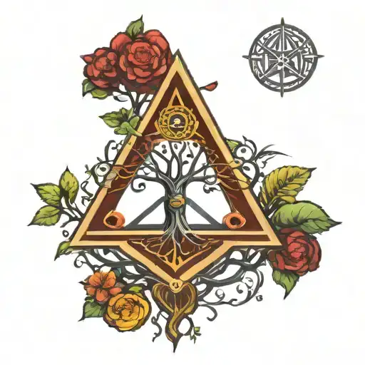 Tree Of Life Freemason Symbol