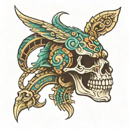 Quetzalcoatl Skull